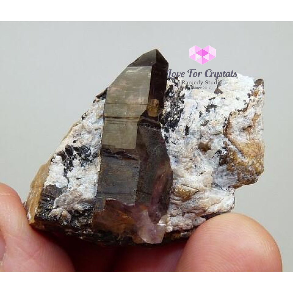 Brandberg Amethyst On Rock Matrix (#15211) Raw Stones