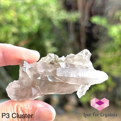 Brandberg Smoky Quartz Cluster (South Africa) Collectors P3 - 65Mm Raw Crystals
