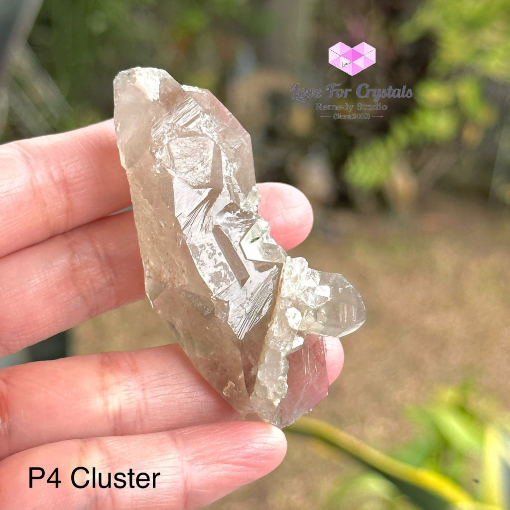 Brandberg Smoky Quartz Cluster (South Africa) Collectors P4 - 65Mm Raw Crystals