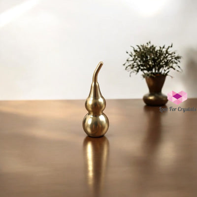 Brass Mini Wulou (Hulu) Pre-activated for health & wealth 55mm (Feng Shui) 55mm Feng shui