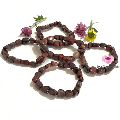 Brecciated Jasper Tumbled Bracelet Bracelets & Bangles