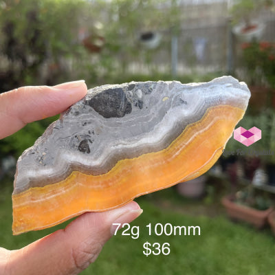 Bumble Bee Jasper Slabs (Indonesia) 72G 100Mm