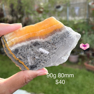 Bumble Bee Jasper Slabs (Indonesia) 90G 80Mm