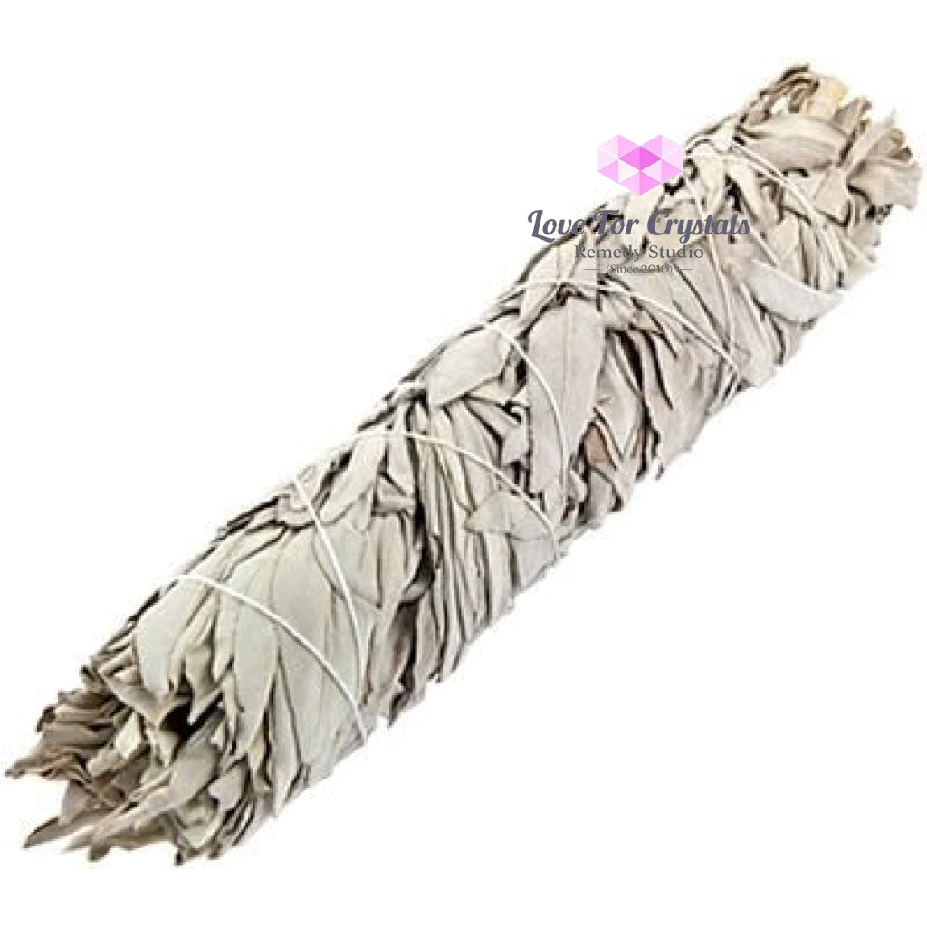 California White Sage Smudge Bundle Stick 8-9” per piece Incense