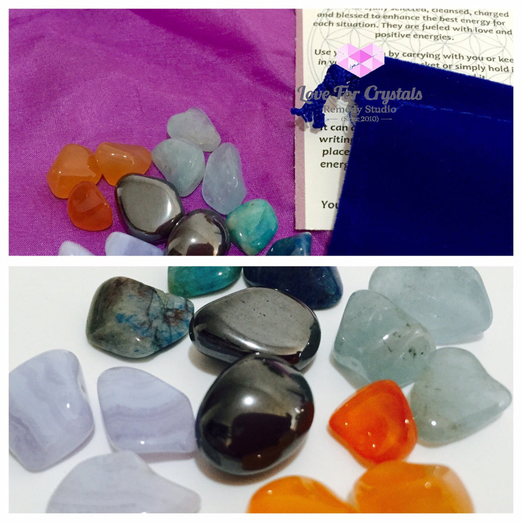Calm & Confidence Crystal Remedy Kit (Pocketsized) Kits