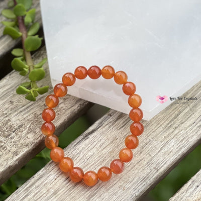 Carnelian Crystal Bracelet 8Mm Bracelets & Bangles