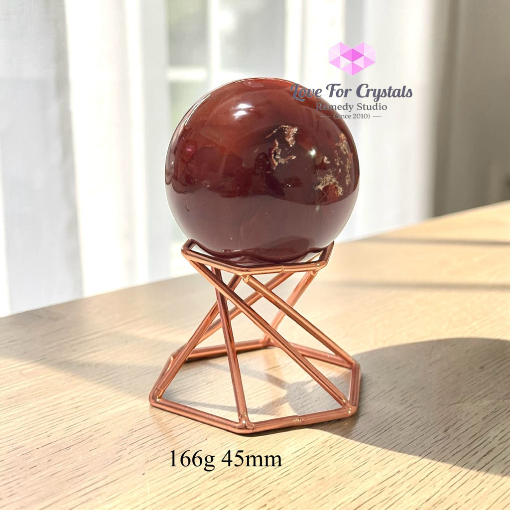Carnelian Sphere (Brazil) - 166g 45mm - Crystal sphere