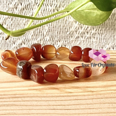 Carnelian Tumbled Bracelet (Brazil) Bracelets & Bangles
