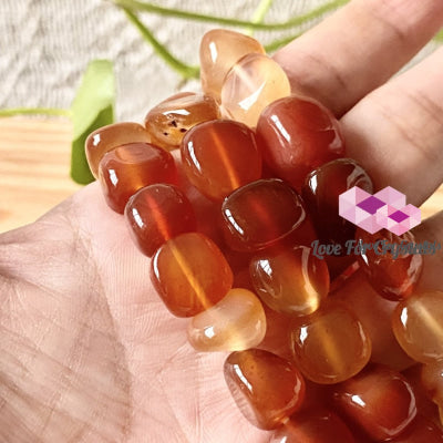 Carnelian Tumbled Bracelet (Brazil) Bracelets & Bangles
