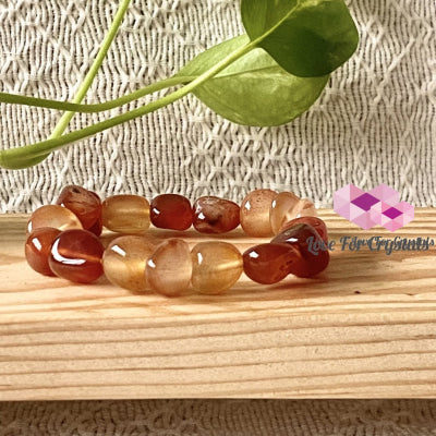 Carnelian Tumbled Bracelet (Brazil) Bracelets & Bangles