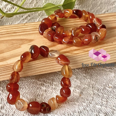 Carnelian Tumbled Bracelet (Brazil) Bracelets & Bangles