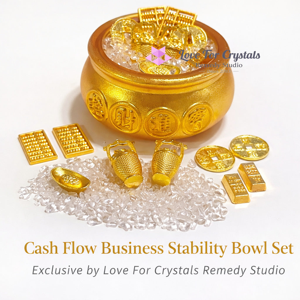 Cash Flow Business Stability Bowl Set 6cm (encoded & attuned) 6cm Bowl Set Bowl