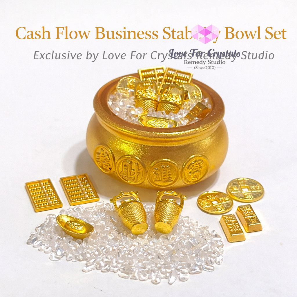 Cash Flow Business Stability Bowl Set 6cm (encoded & attuned) 6cm Bowl Set Bowl