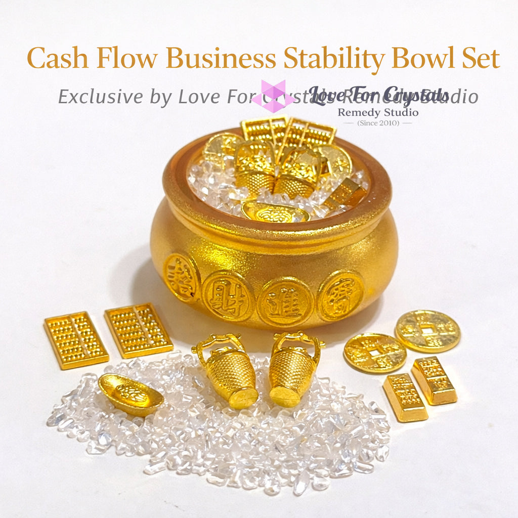 Cash Flow Business Stability Bowl Set 6cm (encoded & attuned) 6cm Bowl Set Bowl