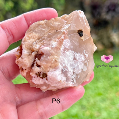 Cherry Blossom Sakura Raw Agate (Madagascar) 50-70Mm Photo 6