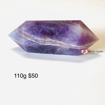 Chevron Amethyst Double Terminated Points (Brazil) Crystal Points