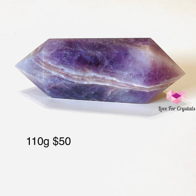 Chevron Amethyst Double Terminated Points (Brazil) Crystal Points