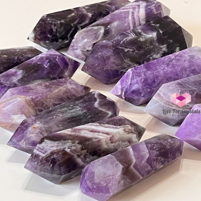 Chevron Amethyst Double Terminated Points (Brazil) Crystal Points