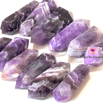 Chevron Amethyst Double Terminated Points (Brazil) Crystal Points