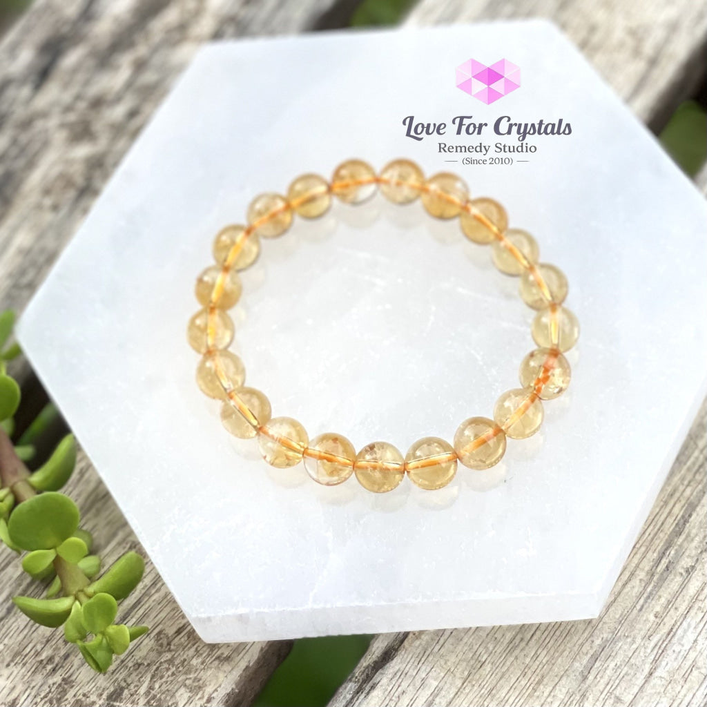 Citrine 8Mm (Aaa) Bracelet Bracelets & Bangles