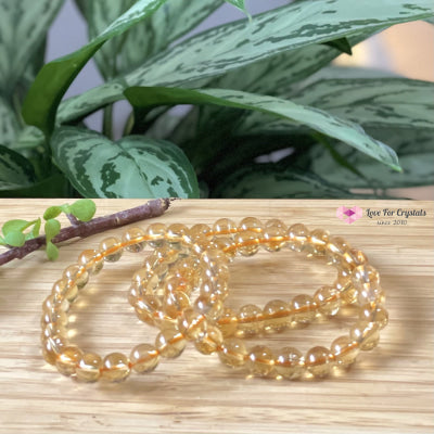 Citrine 8Mm (Aaa) Bracelet Bracelets & Bangles