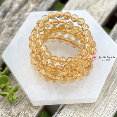 Citrine 8Mm (Aaa) Bracelet Bracelets & Bangles