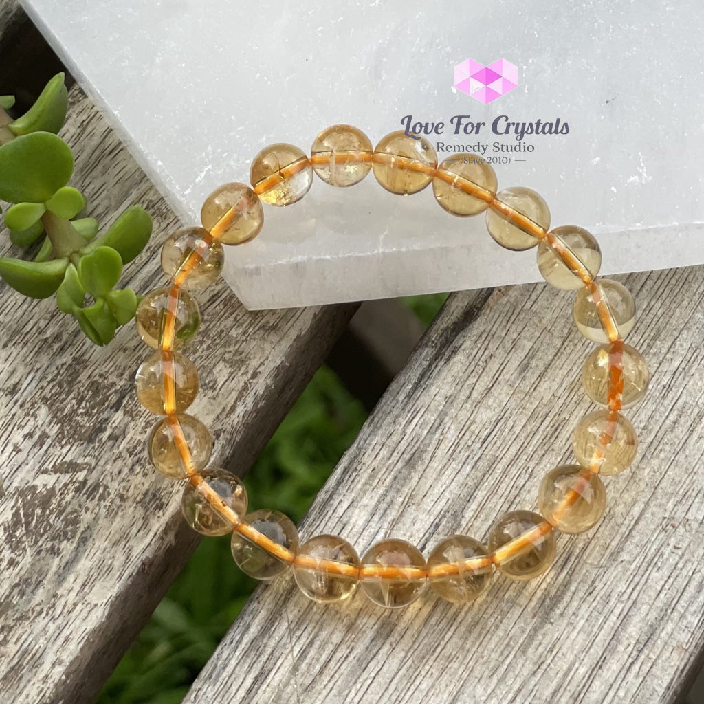 Citrine 8Mm (Aaa) Bracelet Size 5.5 Bracelets & Bangles