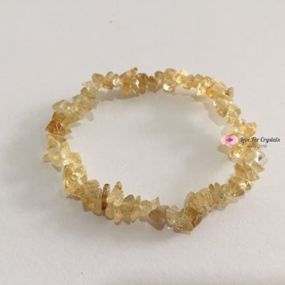 Citrine Chip Bracelet For Prosperity (Aaa Quality) Bracelets & Bangles