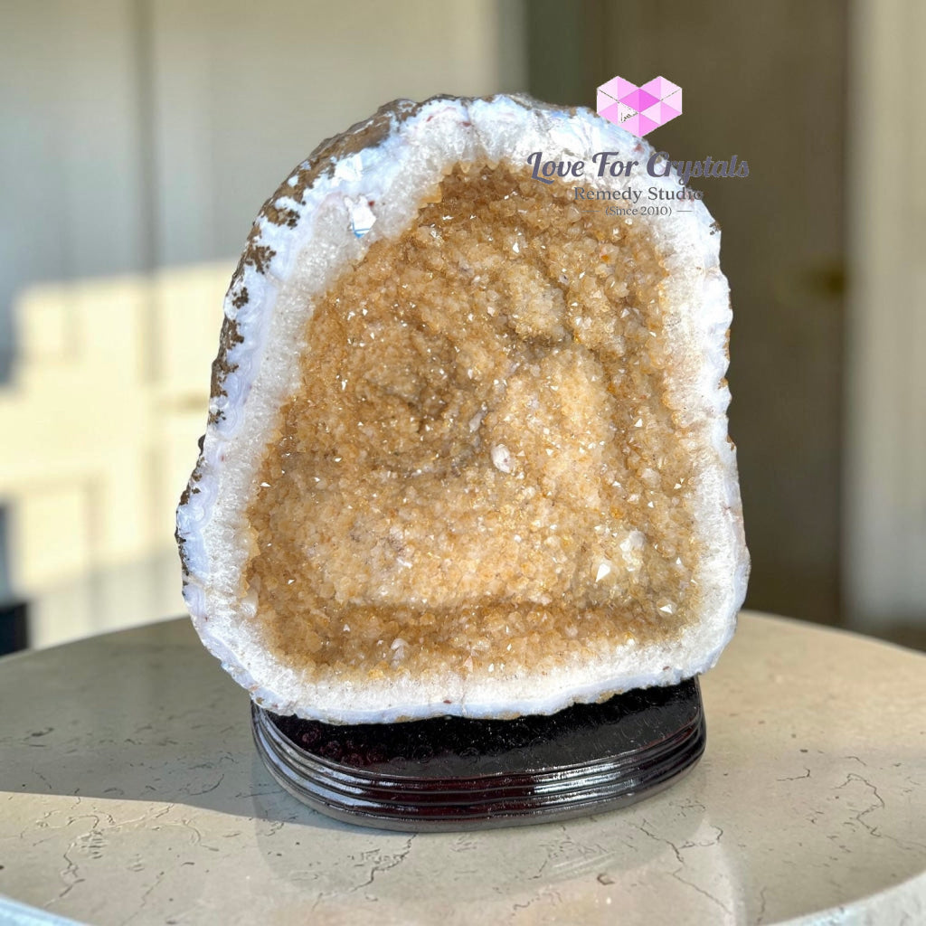 Citrine Cornucopia Money Catcher™ (RARE Abundance Vessel)6.77kg - 6.77 kgs - Citrine