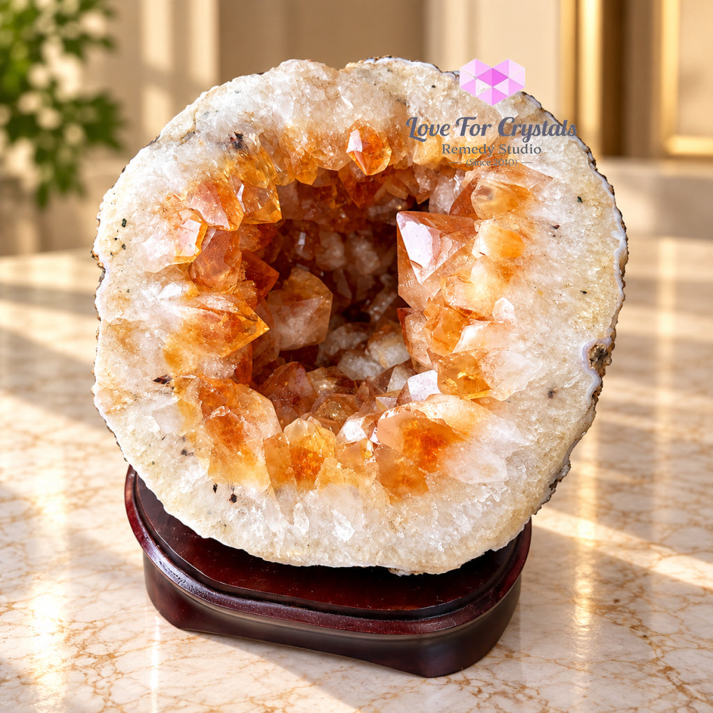 Citrine Cornucopia Money Catcher™ (RARE Wealth Container) - Citrine