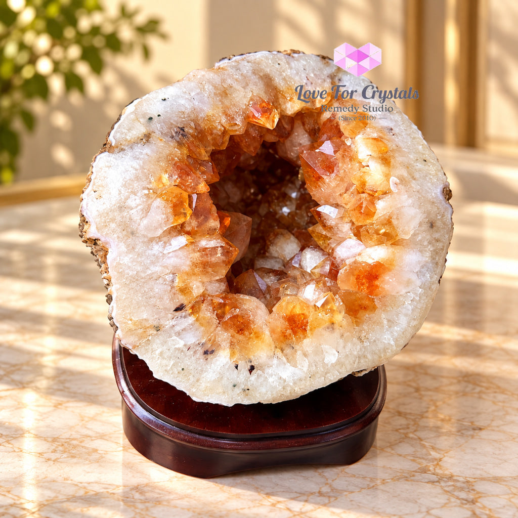 Citrine Cornucopia Money Catcher™ (RARE Wealth Container) - Citrine