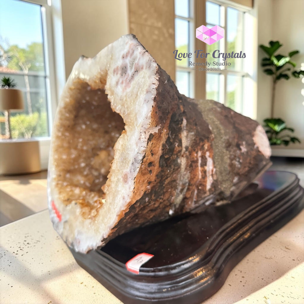 Citrine Cornucopia Money Catcher™ (RARE Wealth Container) 8.4kgs - 8.4kgs - Citrine