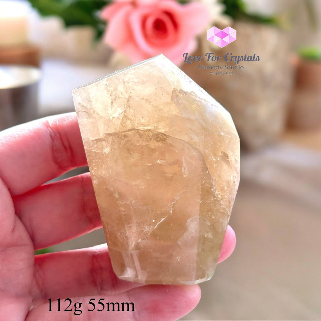 Citrine Freeform (Natural Not Heated) From Corinto Minas Gerais Brazil 112G 55Mm Polished Points