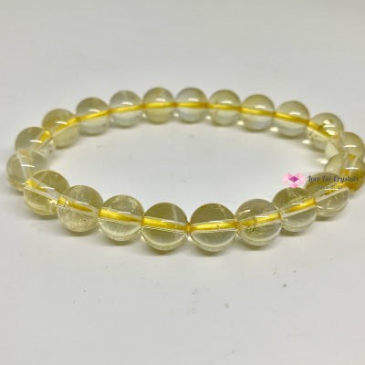 Citrine Gemstone Energy Bracelet (Wealth) 8Mm
