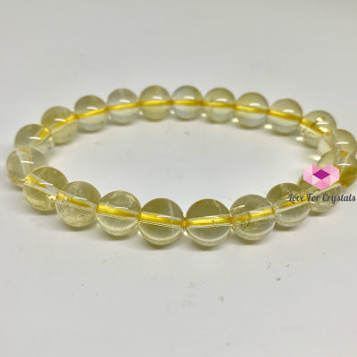 Citrine Gemstone Energy Bracelet (Wealth) 8Mm