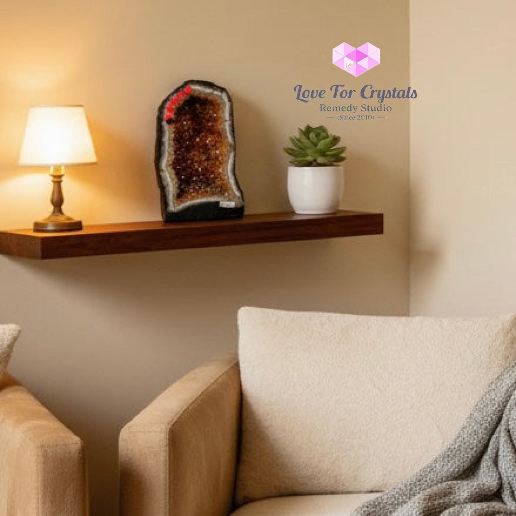 Citrine Geode Wealth Anchor 12.76 kgs (50% OFF) 12.76 kgs Citrine