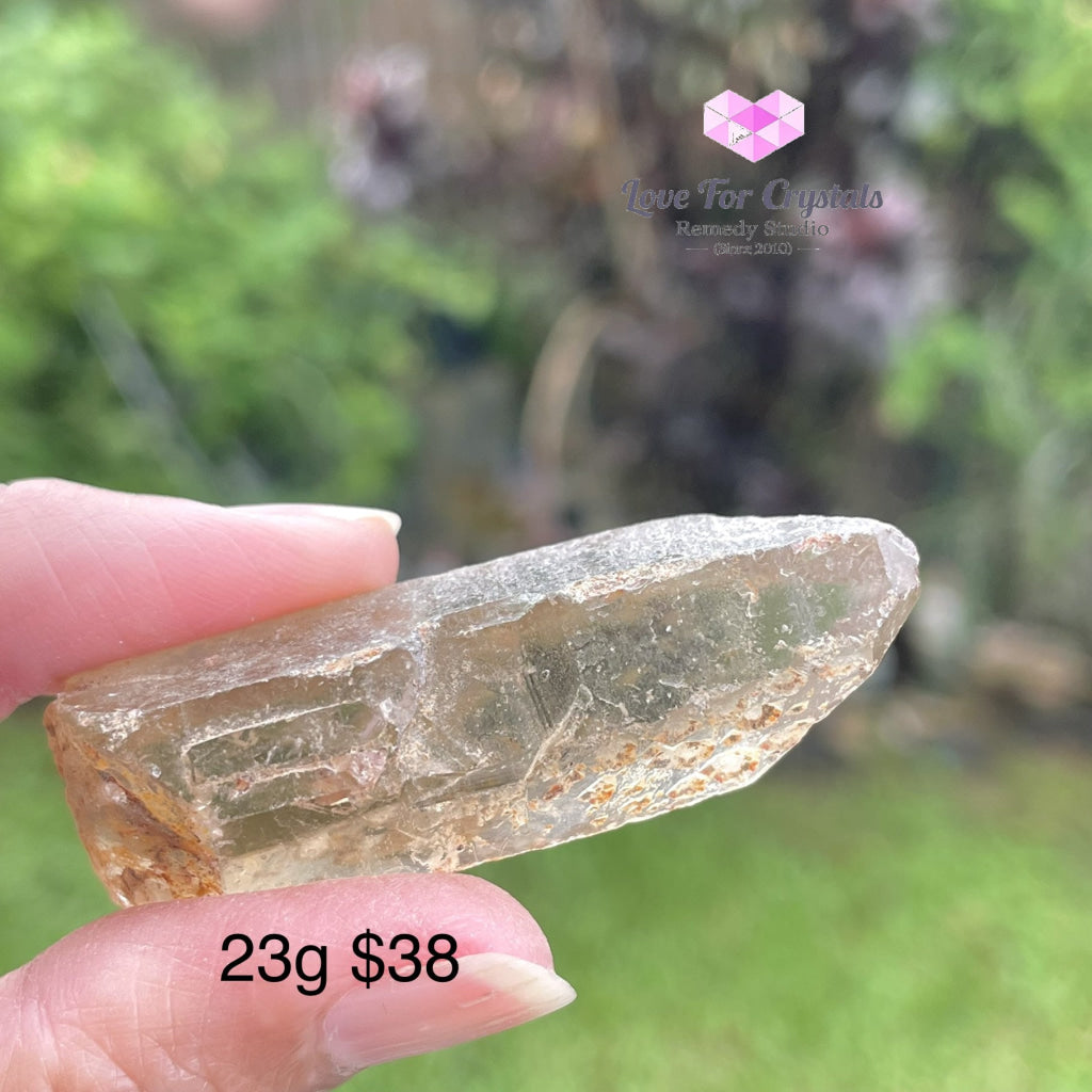 Citrine Natural Raw Points (Brazil) Aaa 23G 50Mm Stones