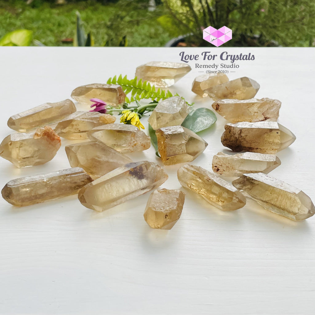 Citrine Natural Raw Points (Brazil) Aaa Stones