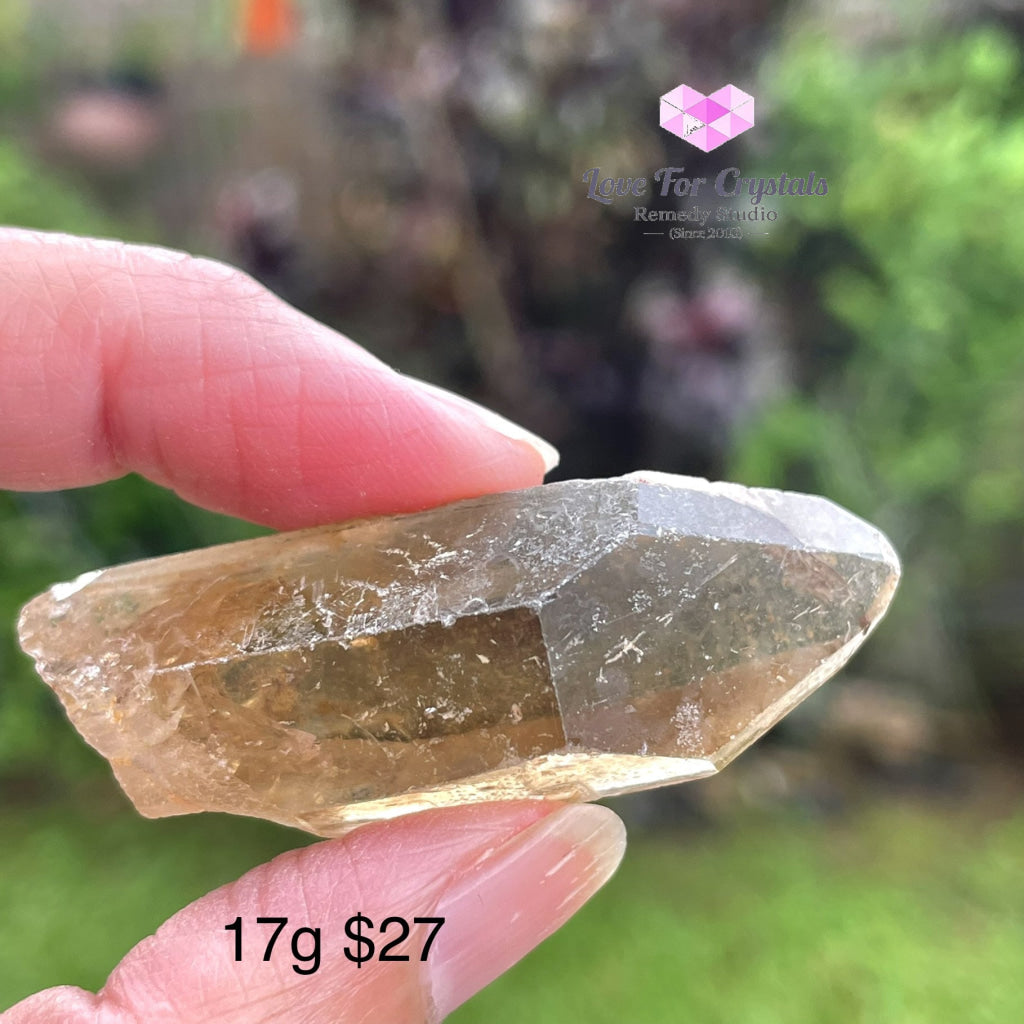 Citrine Natural Raw Points (Brazil) Aaa 17G 40Mm Stones