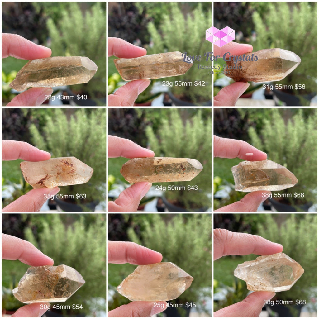 Citrine Natural Raw Points (Brazil) Aaa Stones