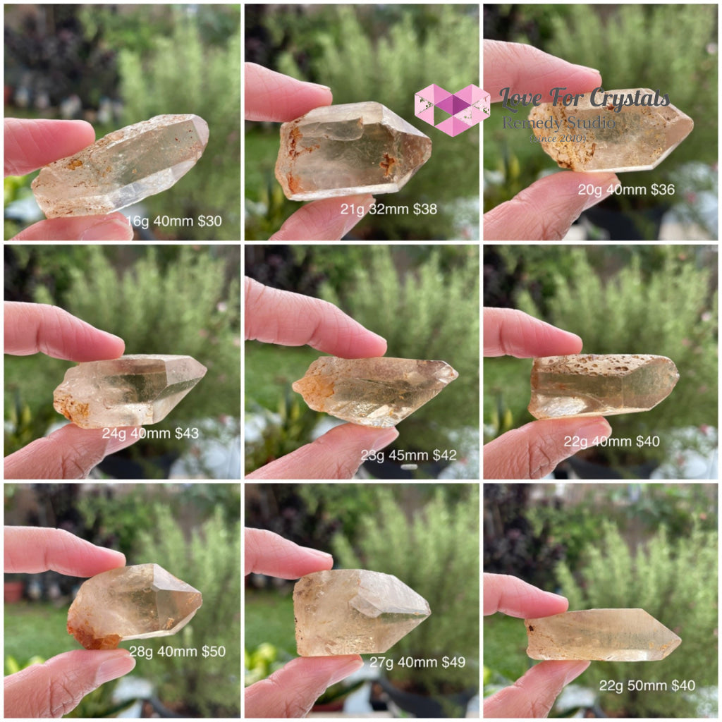 Citrine Natural Raw Points (Brazil) Aaa Stones