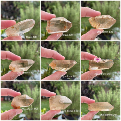 Citrine Natural Raw Points (Brazil) Aaa Stones