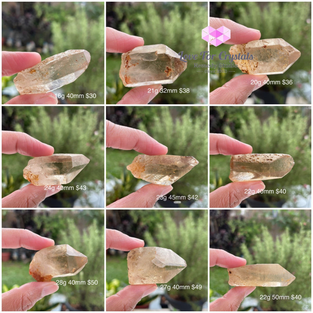 Citrine Natural Raw Points (Brazil) Aaa Stones
