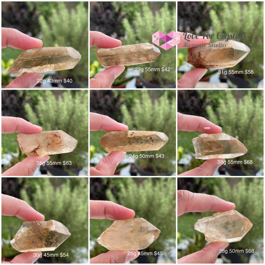 Citrine Natural Raw Points (Brazil) Aaa Stones