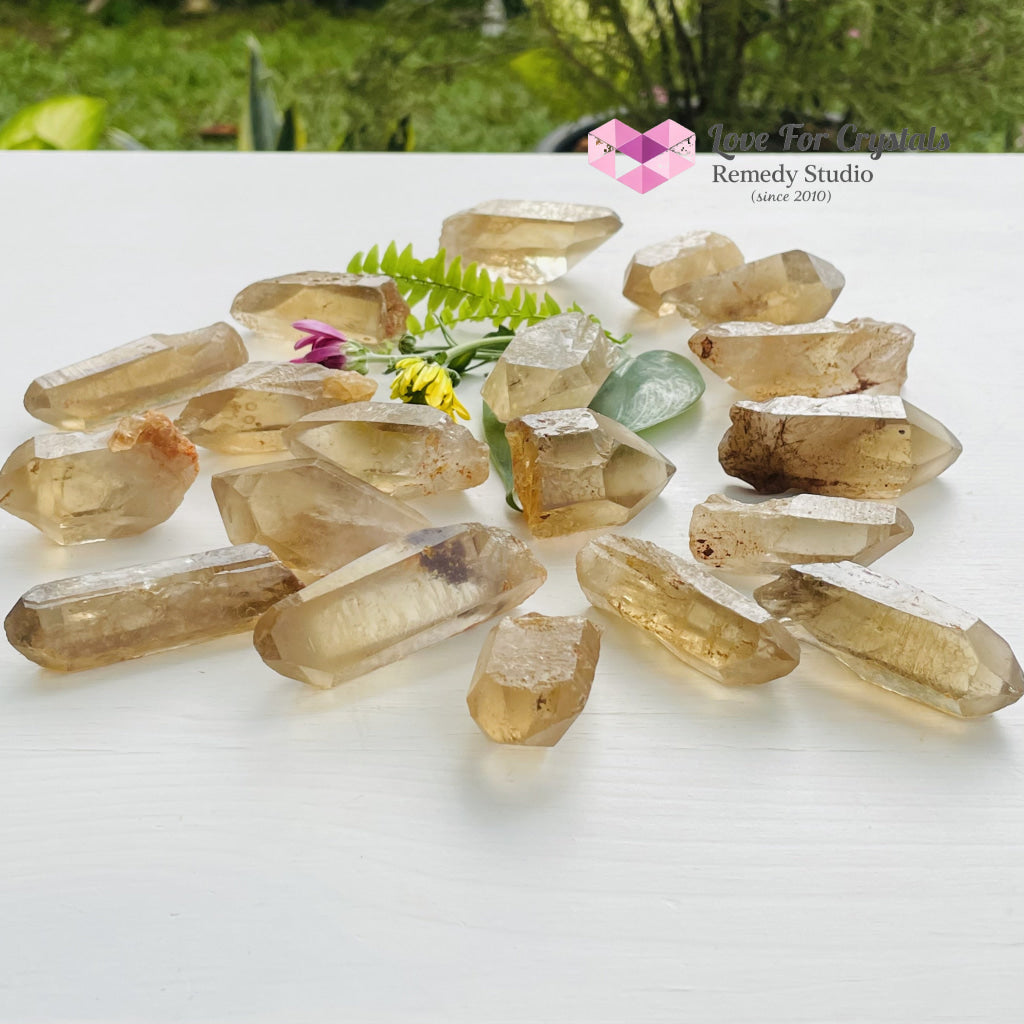 Citrine Natural Raw Points (Brazil) Aaa Stones