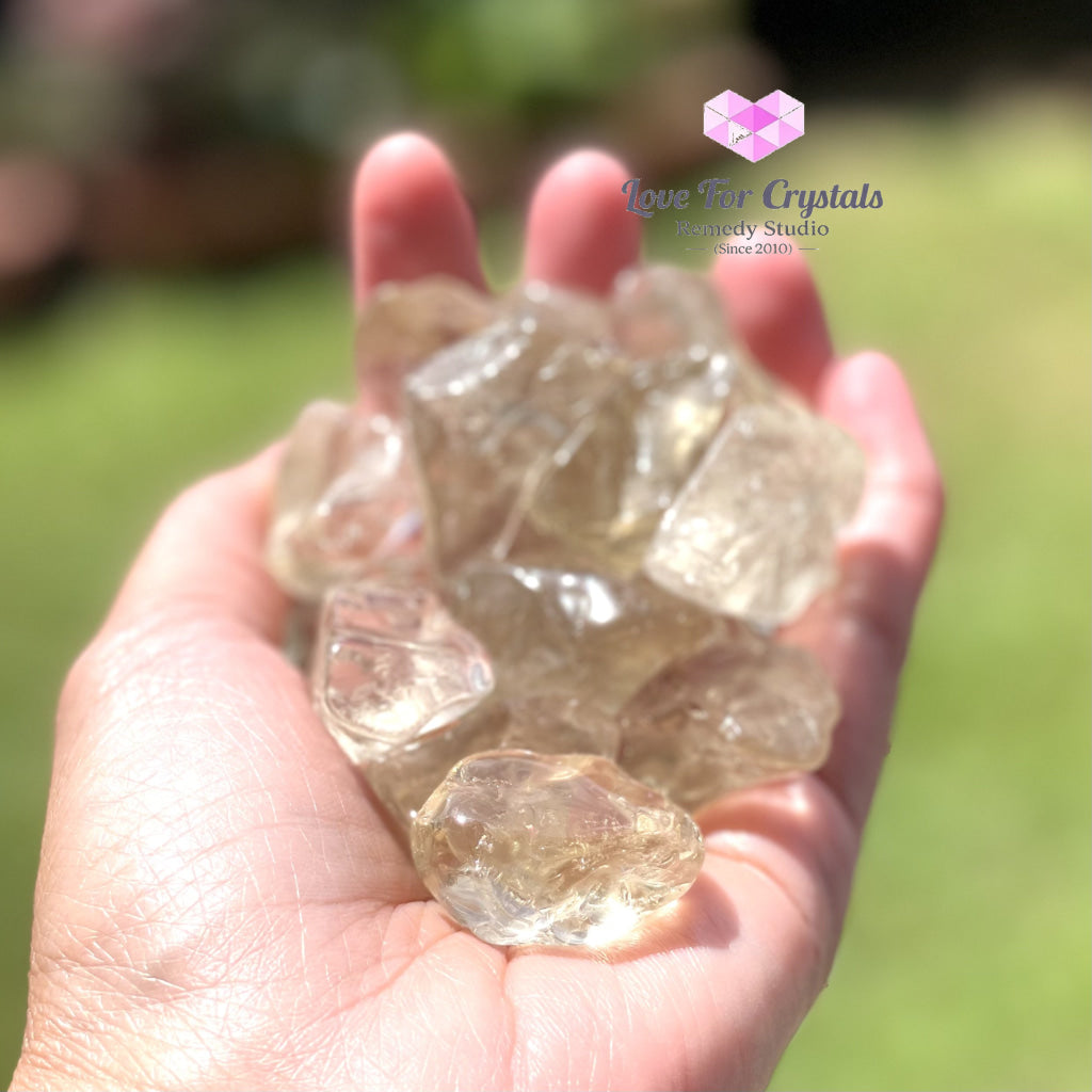 Citrine Natural Tumbled (Freeform) Brazil Stones