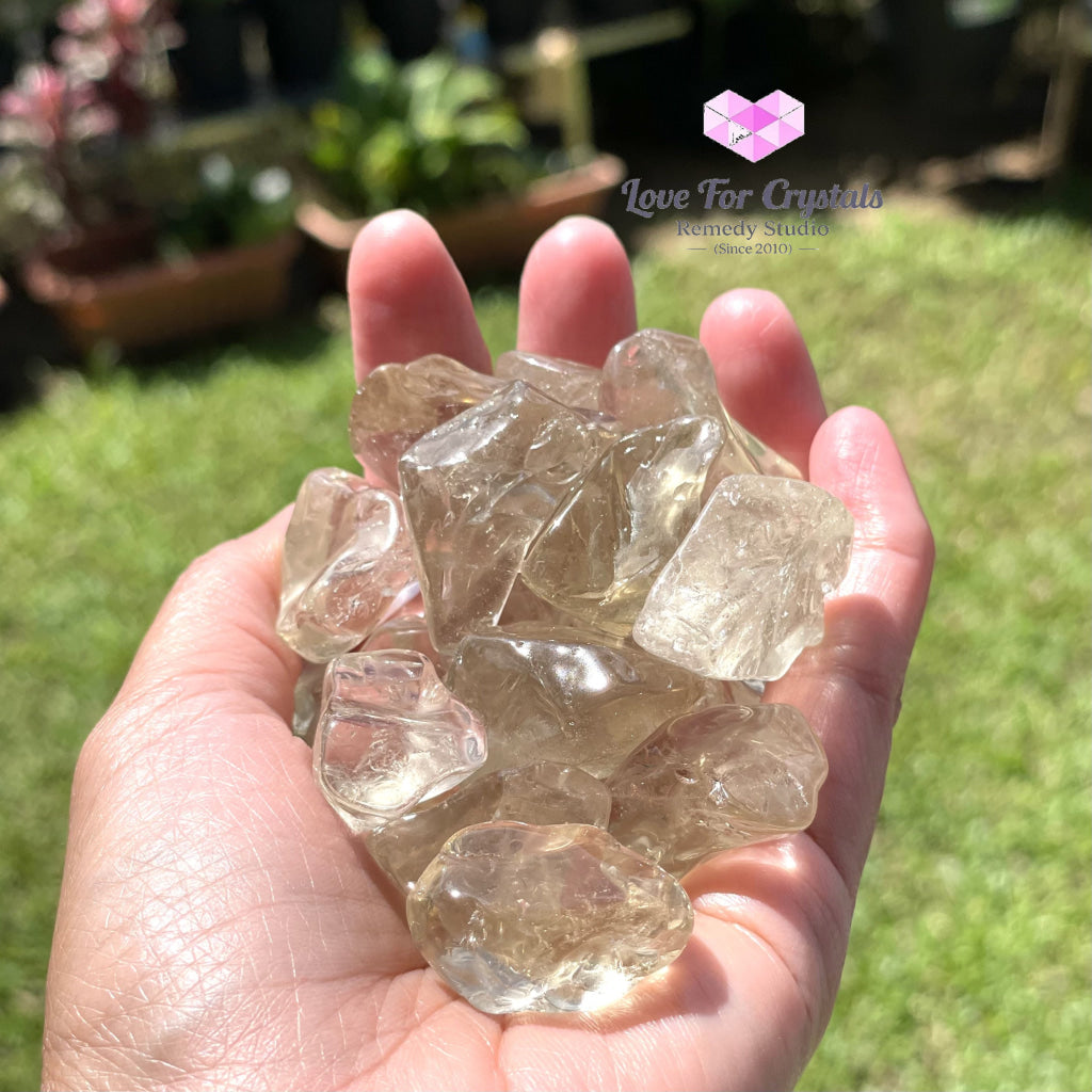 Citrine Natural Tumbled (Freeform) Brazil Stones