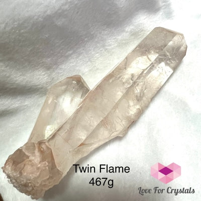 Clear Pink Lemurian Seed Crystal (Brazil) Aaaa Grade Medium To Large Pieces Raw Stones