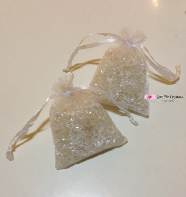 Clear Quartz Chips In A Bag (100Gm) Raw