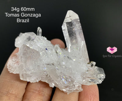 Clear Quartz Clusters (Tomas Gonzaga Brazil) Caves Geodes And
